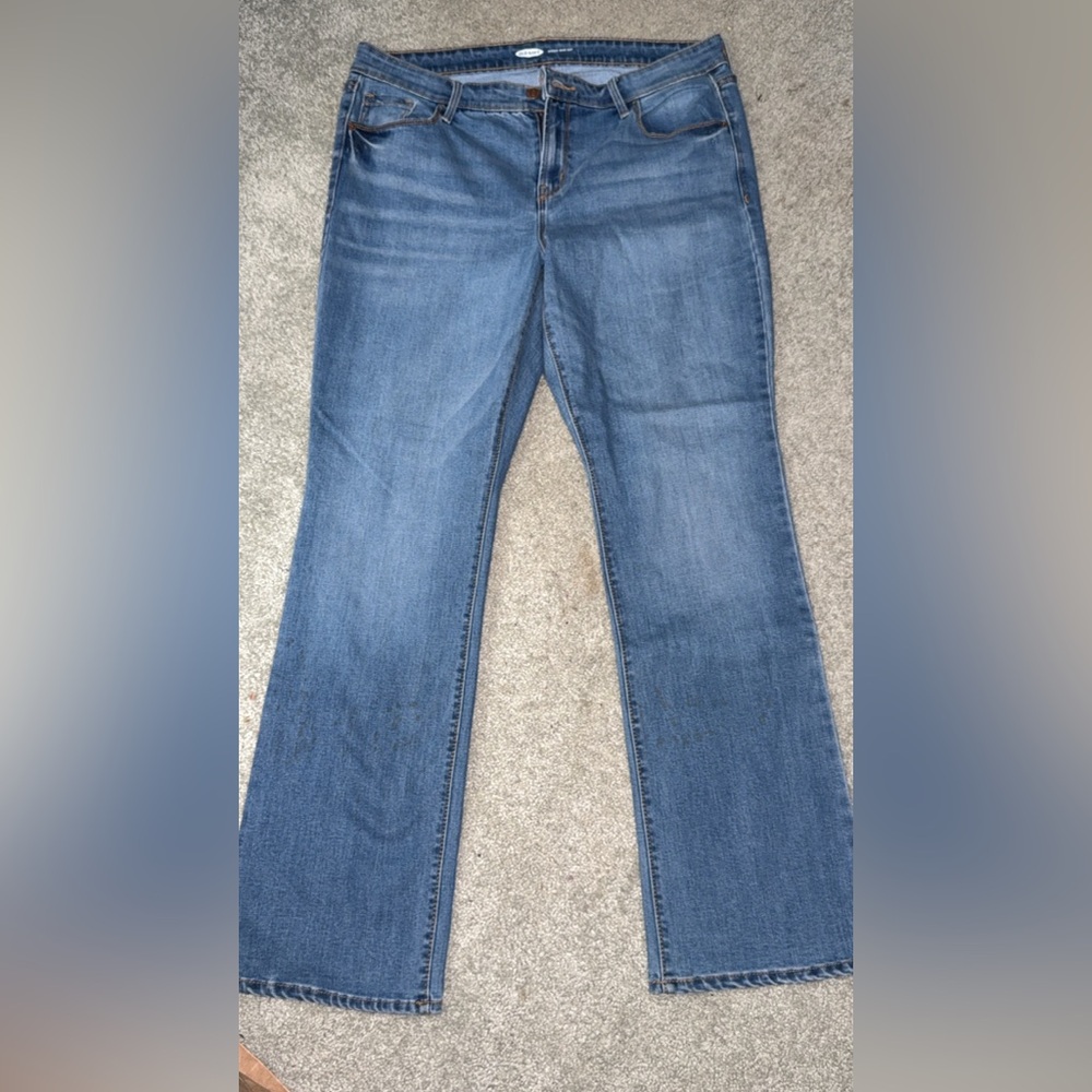 Old Navy Blue Flare Women's Jeans